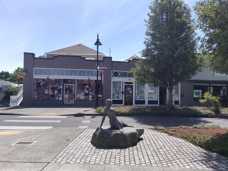 Oak Harbor downtown Whidbey Island Washington